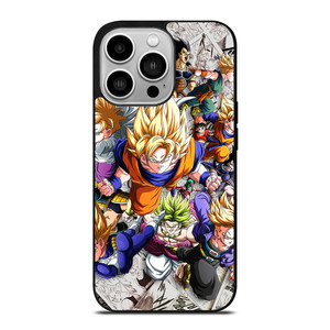 ALL SAIYAN DRAGON BALL iPhone 14 Pro Case Cover