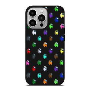 AMONG US GAME PATTERN iPhone 14 Pro Case Cover