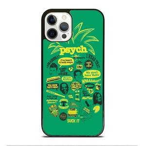 PSYCH LOGO iPhone 12 Pro Case Cover PSYCH LOGO iPhone 12 Pro Case Cover
