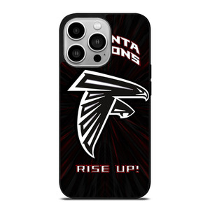 ATLANTA FALCONS RISE UP LOGO iPhone 14 Pro Case Cover