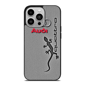 AUDI GECKO QUATTRO LOGO iPhone 14 Pro Case Cover