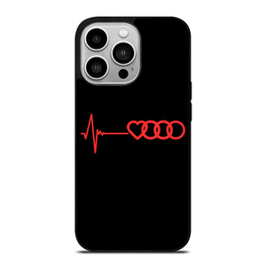 AUDI HEART BEATING iPhone 14 Pro Case Cover