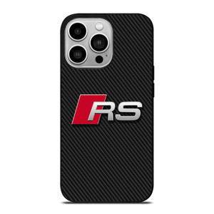 AUDI RS CARBON LOGO iPhone 14 Pro Case Cover AUDI RS CARBON LOGO iPhone 14 Pro Case Cover