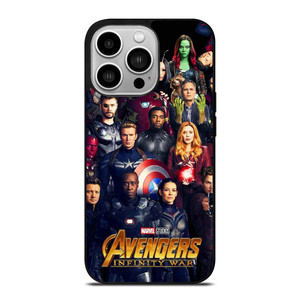 AVENGERS INFINITY WAR MARVEL iPhone 14 Pro Case Cover