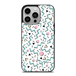 BACK TO 80S PATTERN iPhone 14 Pro Case Cover