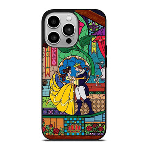 BEAUTY AND THE BEAST SETENED GLASS iPhone 14 Pro Case Cover