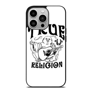 BIG BUDDHA TRUE RELIGION OFF WHITE iPhone 14 Pro Case Cover BIG BUDDHA TRUE RELIGION OFF WHITE iPhone 14 Pro Case Cover