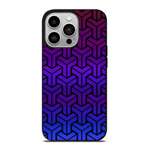 BLACK MAMBA PURPLE PATTERN iPhone 14 Pro Case Cover