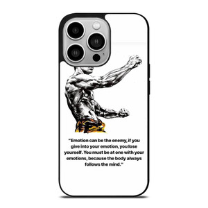 BRUCE LEE QUOTE iPhone 14 Pro Case Cover