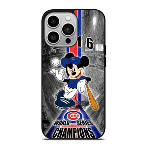 CHICAGO CUBS MICKEY MOUSE iPhone 14 Pro Case Cover CHICAGO CUBS MICKEY MOUSE iPhone 14 Pro Case Cover