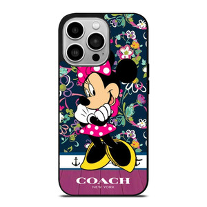COACH NEW YORK CUTE MICKEY MOUSE iPhone 14 Pro Case Cover COACH NEW YORK CUTE MICKEY MOUSE iPhone 14 Pro Case Cover