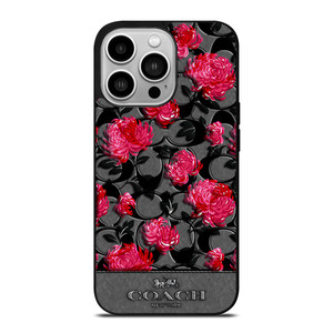 COACH NEW YORK FLOWER 3 iPhone 14 Pro Case Cover
