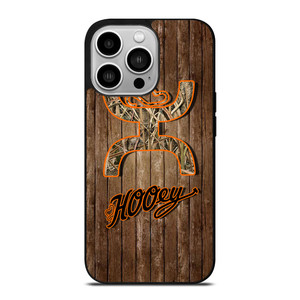 COMO HOOEY WOODEN LOGO iPhone 14 Pro Case Cover