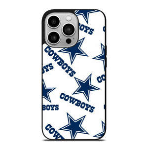 DALLAS COWBOYS LOGO PATTERN iPhone 14 Pro Case Cover