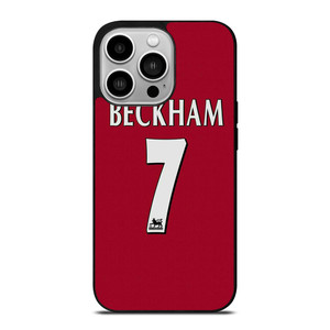 DAVID BECKHAM JERSEY MANCHESTER UNITED iPhone 14 Pro Case Cover