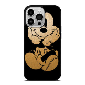 DISNEY MICKEY MOUSE GOLD iPhone 14 Pro Case Cover