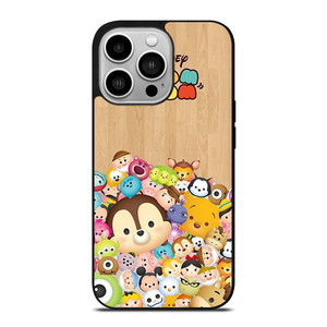 DISNEY TSUM TSUM WOODEN iPhone 14 Pro Case Cover