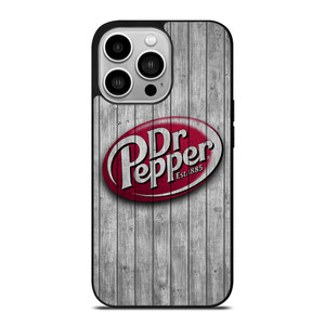 DR PEPPER WOODEN LOGO iPhone 14 Pro Case Cover