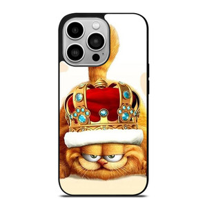 GARFIELD LAZY CAT KING iPhone 14 Pro Case Cover