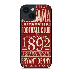 ALABAMA CRIMSON TIDE FOOTBALL CLUB 1892 iPhone 14 Plus Case Cover