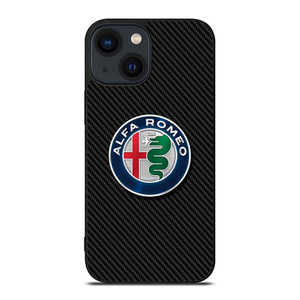 ALFA ROMEO CARBON iPhone 14 Plus Case Cover ALFA ROMEO CARBON iPhone 14 Plus Case Cover