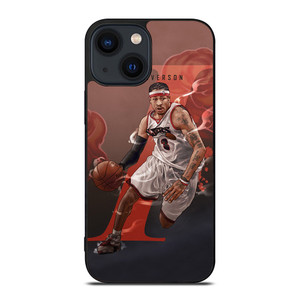 ALLEN IVERSON SIXERS NBA BASKETBALL iPhone 14 Plus Case Cover
