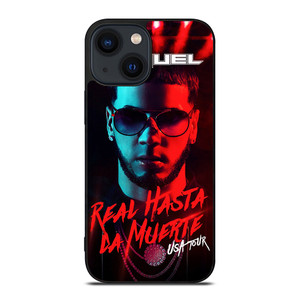 ANUEL AA REAL HASTA LA MUERTE USA TOUR iPhone 14 Plus Case Cover
