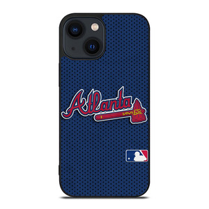 ATLANTA BRAVES JERSEY LOGO iPhone 14 Plus Case Cover