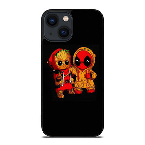 BABY DEADPOOL AND GROOOT iPhone 14 Plus Case Cover BABY DEADPOOL AND GROOOT iPhone 14 Plus Case Cover