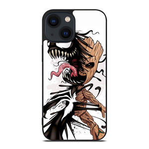 BABY GROOT AND VENOM iPhone 14 Plus Case Cover