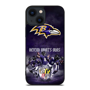 BALTIMORE RAVENS FOOTBALL TEAM iPhone 14 Plus Case Cover