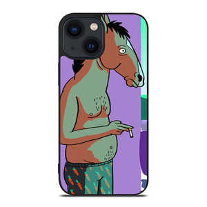 BOJACK HORSEMAN SMOKING iPhone 14 Plus Case Cover