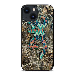 CAMO BROWNING LOGO iPhone 14 Plus Case Cover