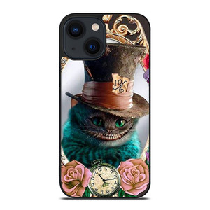 CHESHIRE CAT ALICE IN WONDERLAND CARTOON iPhone 14 Plus Case Cover CHESHIRE CAT ALICE IN WONDERLAND CARTOON iPhone 14 Plus Case Cover