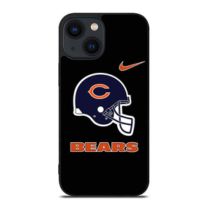 CHICAGO BEARS NFL HELMET NIKE iPhone 14 Plus Case Cover CHICAGO BEARS NFL HELMET NIKE iPhone 14 Plus Case Cover