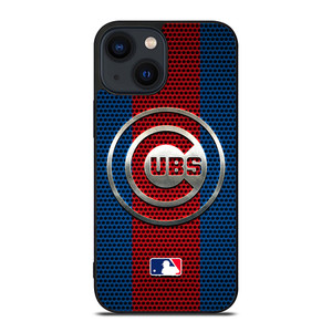 CHICAGO CUBS METAL LOGO iPhone 14 Plus Case Cover