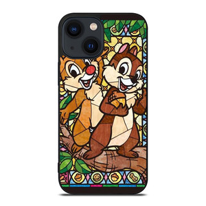 CHIP AND DALE DISNEY GLASS iPhone 14 Plus Case Cover