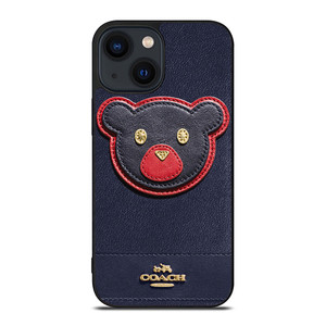 COACH NEW YORK BEAR iPhone 14 Plus Case Cover
