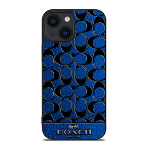 COACH NEW YORK BLUE 3 iPhone 14 Plus Case Cover