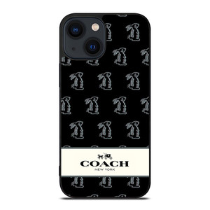 COACH NEW YORK BUNNY iPhone 14 Plus Case Cover COACH NEW YORK BUNNY iPhone 14 Plus Case Cover