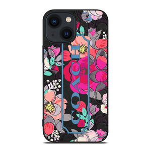 COACH NEW YORK FLOWER iPhone 14 Plus Case Cover