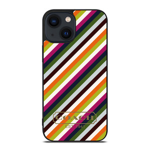 COACH NEW YORK RAINBOW iPhone 14 Plus Case Cover COACH NEW YORK RAINBOW iPhone 14 Plus Case Cover