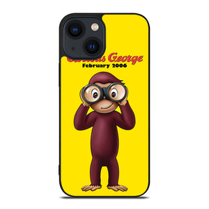 CURIOUS GEORGE CARTOON iPhone 14 Plus Case Cover