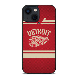 DETROIT RED WINGS NHL JERSEY iPhone 14 Plus Case Cover DETROIT RED WINGS NHL JERSEY iPhone 14 Plus Case Cover