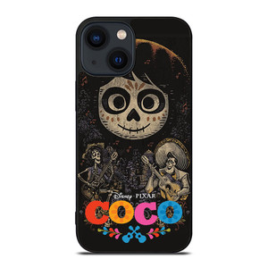 DISNEY COCO FACE ART iPhone 14 Plus Case Cover DISNEY COCO FACE ART iPhone 14 Plus Case Cover