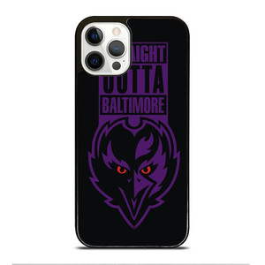 STRAIGHT OUTTA BALTIMORE BALTIMORE RAVENS iPhone 12 Pro Case Cover