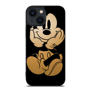 DISNEY MICKEY MOUSE GOLD iPhone 14 Plus Case Cover