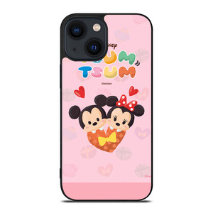 DISNEY TSUM TSUM MINNIE AND MICKEY MOUSE iPhone 14 Plus Case Cover