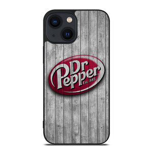 DR PEPPER WOODEN LOGO iPhone 14 Plus Case Cover
