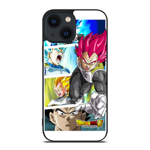 DRAGON BALL VEGETA ALL SIAYAN TRANSFORMATION iPhone 14 Plus Case Cover